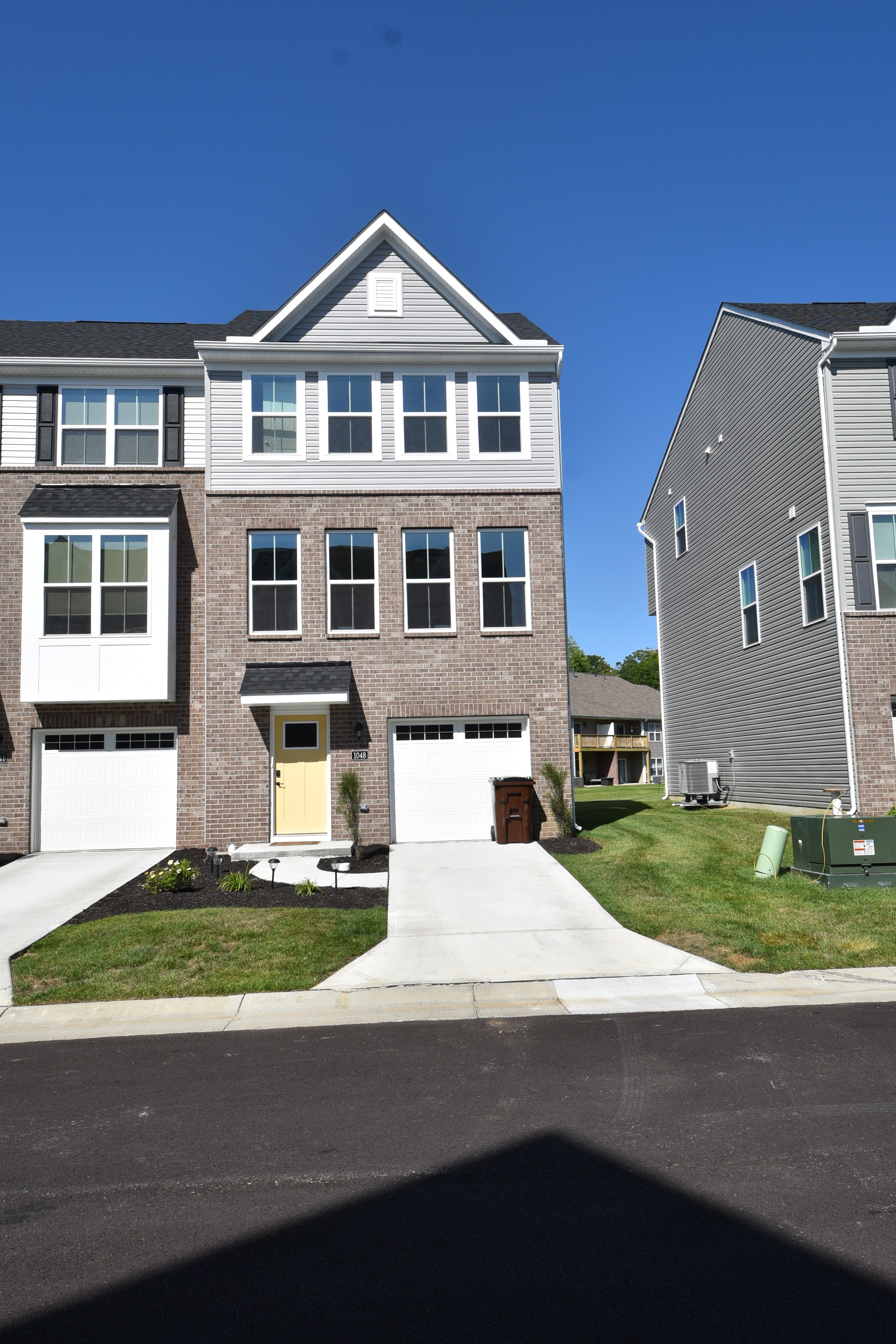 Front exterior of 1048 Steamboat Drive with attached garage